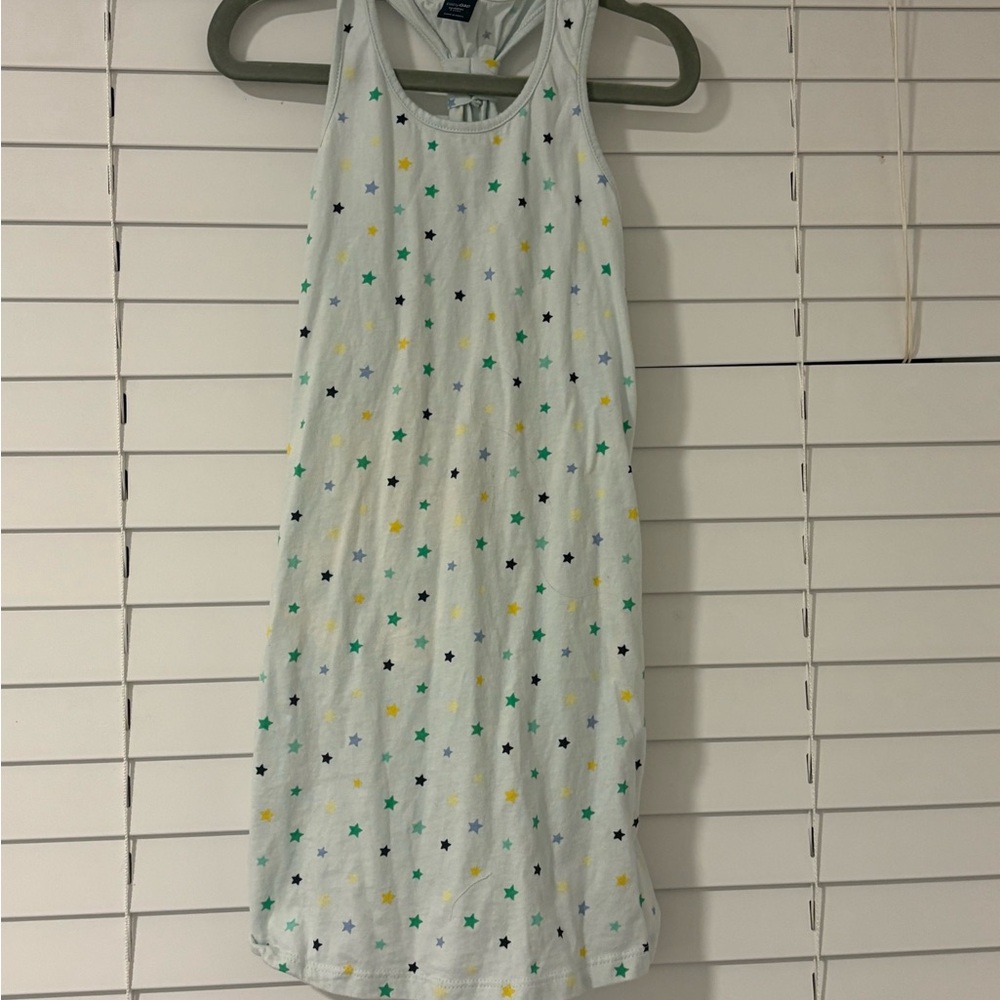 GAP Sleeveless Dress with Star Pattern